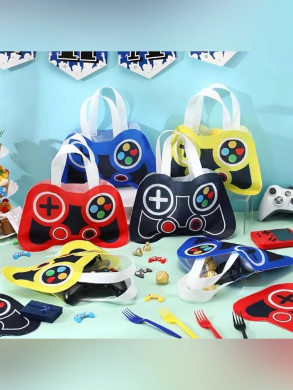 36 Pcs Video Game Party Bags Gift Bags